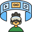 VR/AR/XR/MR Icon